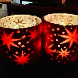 Yankee candle votive candle holders holiday